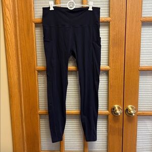 EUC ODODOS XL Navy Leggings